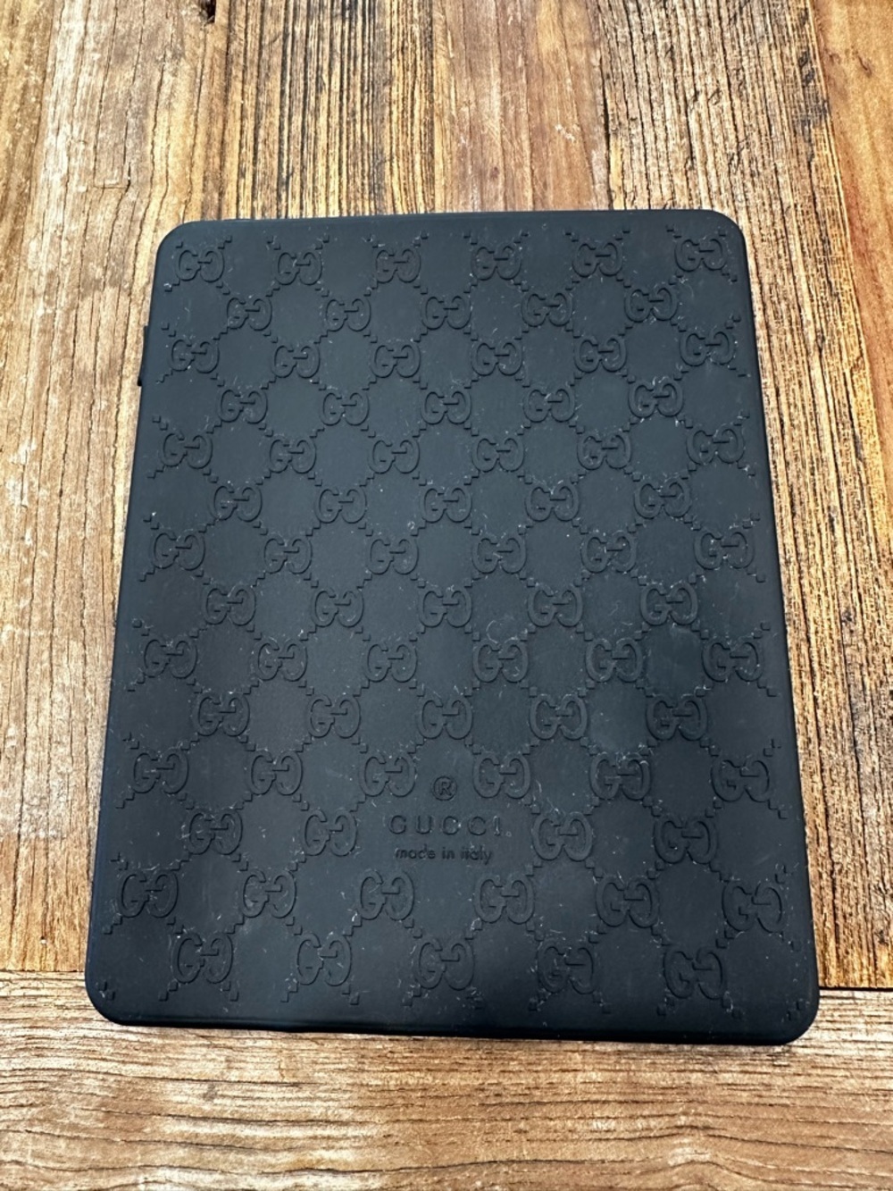 Gucci Black Silicone Tablet Sleeve